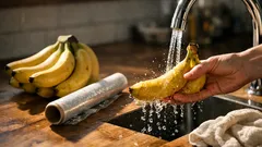 Warum du Bananen vor dem Schälen waschen solltest – und wie es richtig geht