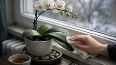 Orchideen im Winter pflegen: So bleiben Phalaenopsis gesund trotz Heizungsluft