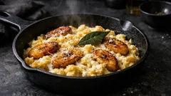 Herzhaftes Bananen-Omelett mit Mozzarella: das 10-Minuten-Rezept aus der Pfanne