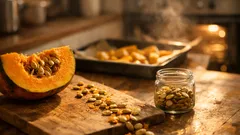 Kürbiskerne nutzen statt wegwerfen: so werden sie zum knusprigen Snack