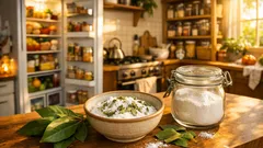 Natron und Lorbeerblätter im Haushalt: so neutralisierst du Gerüche ganz einfach