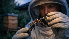 Asiatische Hornisse finden: Wie ein Mini-Funksender Nester schneller sichtbar macht