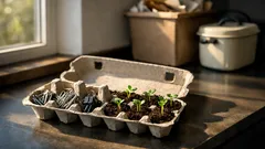 Eierkarton wiederverwenden: 5 einfache Ideen für Haushalt, Basteln und Garten