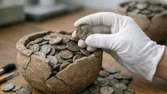 15.000 römische Münzen in Wales: warum dieser Schatzfund Archäologen und Juristen beschäftigt