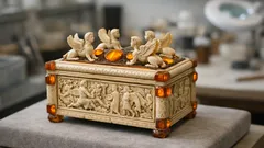 Das Cofanetto von Belmonte Piceno: Elfenbein, Bernstein und Mythen in einer Mini-Kassette