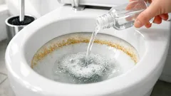 Wasserstein im Klo entfernen: so wirkt flüssige Zitronensäure in 4 Schritten