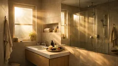 Kleines Bad größer wirken lassen: 10 Ideen für mehr Ruhe, Licht und Stauraum